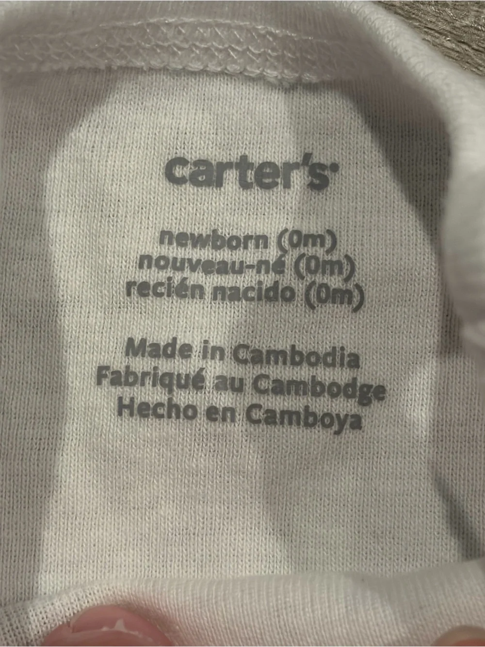 Carter’s Newborn “Full of Wonder” Toucan Sleeveless Bodysuit